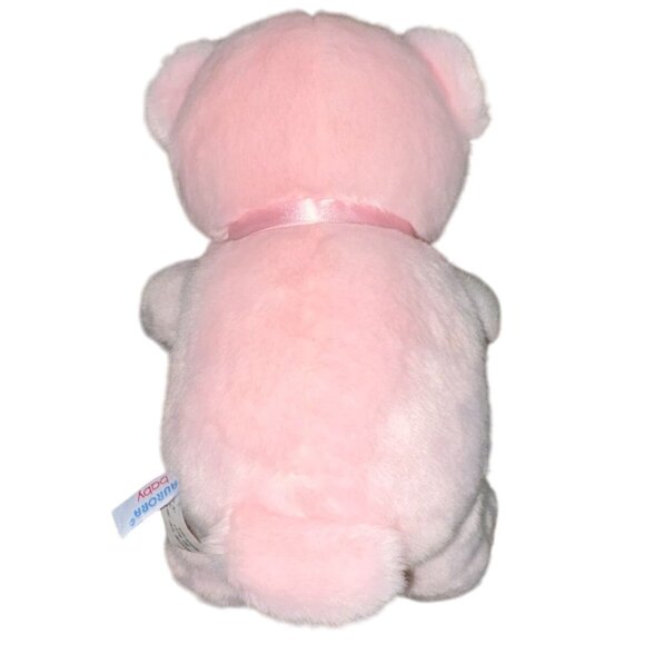 Aurora Baby Pink Plush 'Baby Girl' 9.5" Teddy Bear-GUC - Picture 5 of 5
